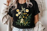 Faux Embroidery Wildflower | PNG Sublimation File