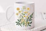 Faux Embroidery Wildflower | PNG Sublimation File