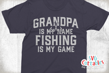 Grandpa Fishing | SVG Cut File