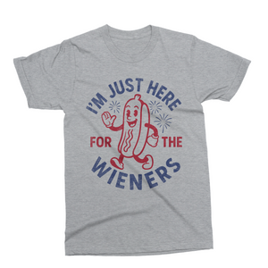 Here for the Wieners | Fourth of July SVG Cut File