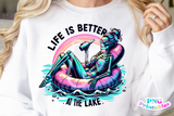 Life is Better At The Lake | PNG File