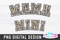 Mama and Mini | PNG Print File