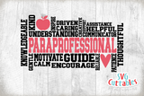 Paraprofessional Word Art | SVG Cut File