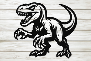 Raptor Mascot | SVG Cut File