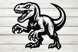 Raptor Mascot | SVG Cut File