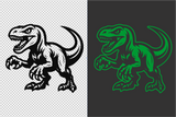 Raptor Mascot | SVG Cut File