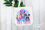 Vet Tech Skeleton | PNG Sublimation File