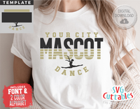 Dance Template 0032 | SVG Cut File