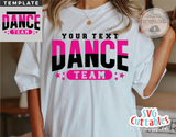 Dance Template 0039 | SVG Cut File
