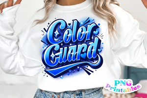Color Guard Airbrushed | PNG File
