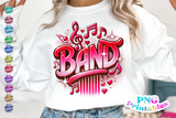 Band Airbrushed | PNG File