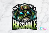 Basshole | Fishing PNG Print File