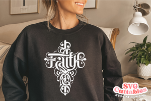 Faith Cross | Christian SVG Cut File