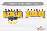 Marching Band Mom Template 003 | SVG Cut File