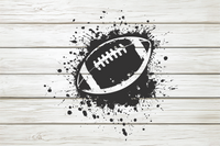Paint Splash Football | PNG Sublimation File