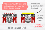 Wrestling Template 0043 | SVG Cut File