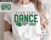 Dance Template 0044 | SVG Cut File