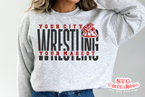 Wrestling Template 0044 | SVG Cut File