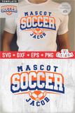 Soccer Template 0046 | SVG Cut File