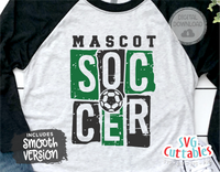 Soccer Template 0049 | SVG Cut File