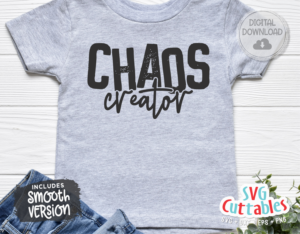 Chaos Creator | Kids SVG Cut File