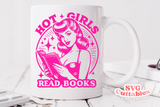 Hot Girls Read Books | Book SVG Cut File