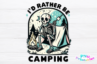 I'd Rather Be Camping | PNG File