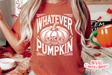 Whatever Spices Your Pumpkin | Fall SVG Cut File