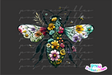 Floral Bee | PNG Sublimation File