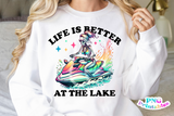 Life is Better At The Lake | PNG File