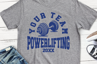 Powerlifting Template 005 | SVG Cut File