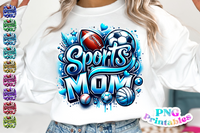 Sports Mom | PNG Sublimation File