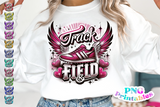 Track and Field Airbrushed | PNG File