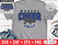 Cheer Template 0064 | SVG Cut File