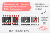 Basketball svg Template 0066