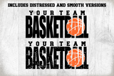 Basketball Mom Template 0067 | SVG Cut File