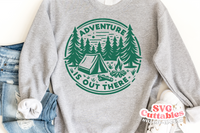 Adventure is Out There | Camping SVG Cut File