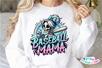 Baseball Mama | PNG Sublimation File