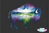 Bison Watercolor | PNG Sublimation File