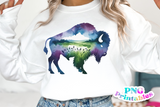 Bison Watercolor | PNG Sublimation File