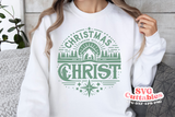 Christmas Begins With Christ | Christmas Cut File