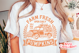 Farm Fresh Pumpkins | Fall SVG Cut File