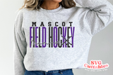 Field Hockey Mom Template 006 | SVG Cut File