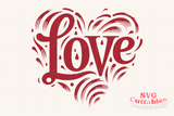 Love Heart | Valentine's Day svg Cut File
