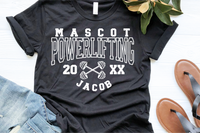 Powerlifting Template 006 | SVG Cut File