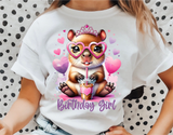 Capybara Birthday | PNG Print File