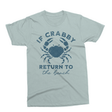 If Crabby Return To Beach | Funny PNG Print File