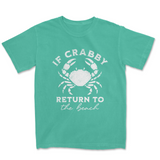 If Crabby Return To Beach | Funny PNG Print File