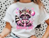 Raccoon Birthday | PNG Print File