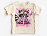 Raccoon Birthday | PNG Print File